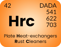 DADA-Hrc Plate Heat Exchanger Rust Cleaners