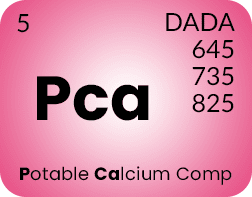 DADA-Pca645 Potable Calcium Compounds