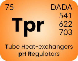 DADA-Tpr Tube Heat-Exchanger pH Regulator