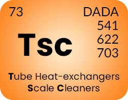DADA-Tsc Tube Heat-Exchanger Scale Cleaner