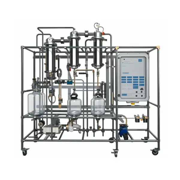 Double-Effect Falling-Film Evaporation Pilot Plant